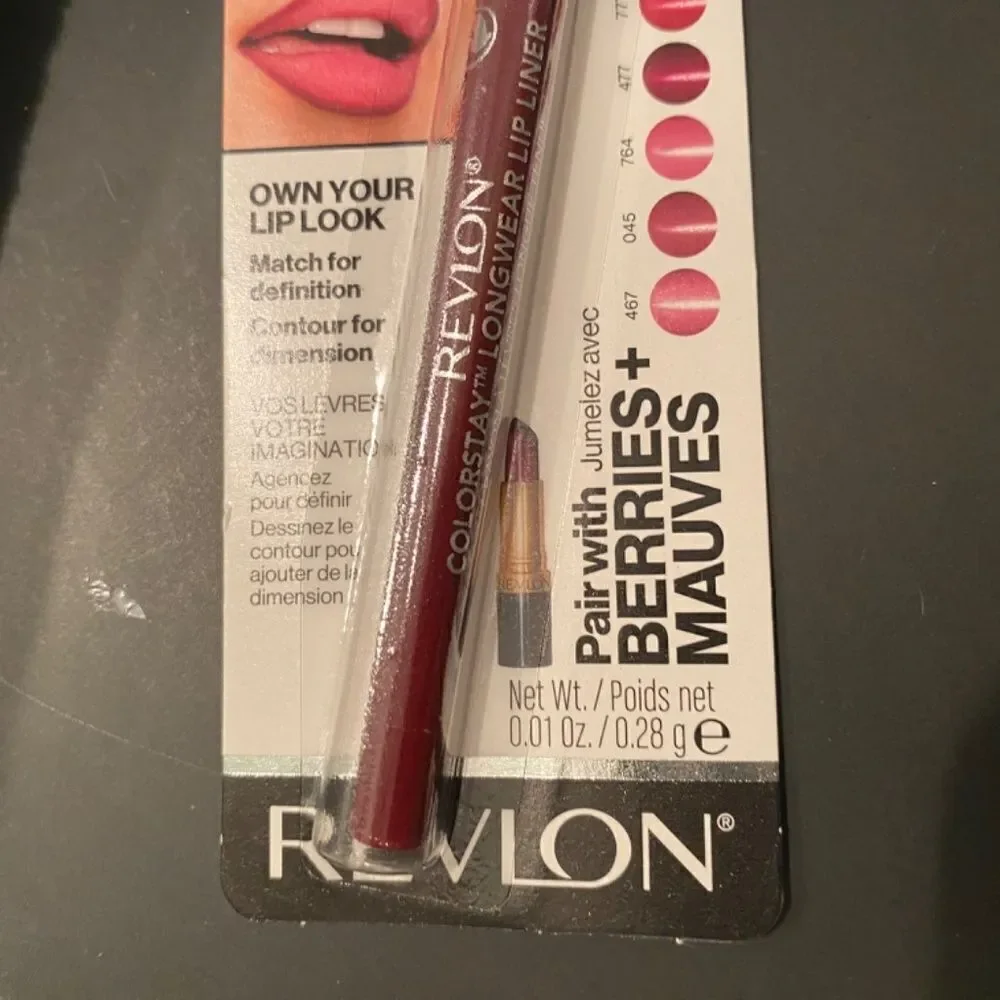 1052 Revlon Colorstay Longwear Lip Liner Makeup For Perfect Lips #665 Plum NWT